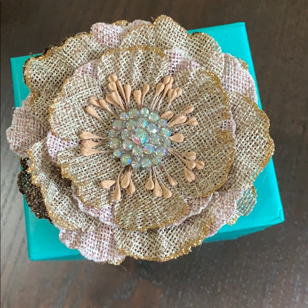 Special edition Tieks Mojave flower and box